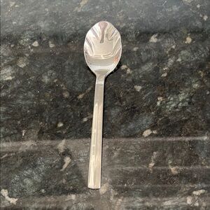 Retroneu Infinite 18/ 8 Stainless Steel Sugar Spoon - Modern Square Handle NWT
